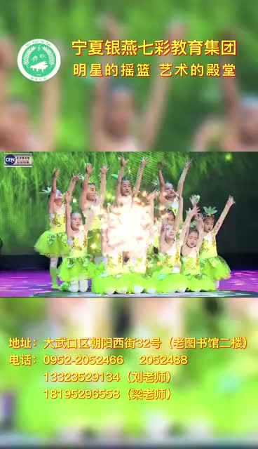  【宁夏银燕七彩教育集团】明星的摇篮-艺术的殿堂 
